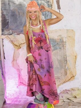 🌸NWT MAGNOLIA PEARL Flor De La Pasión Lana Tank Dress🌸